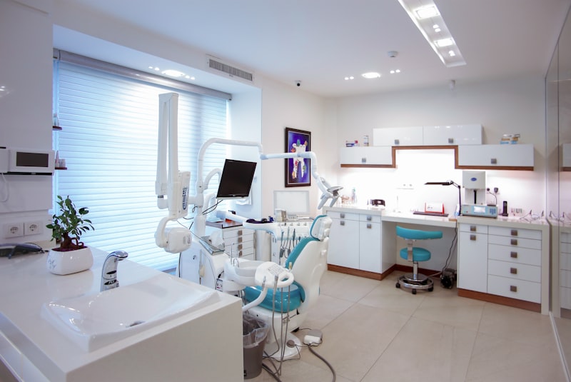 Clean dental office operatory ready for patients