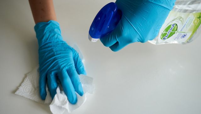 Infection control and high-touch surface disinfection in Massachusetts